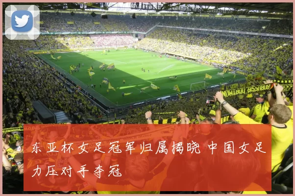 东亚杯女足冠军归属揭晓 中国女足力压对手夺冠